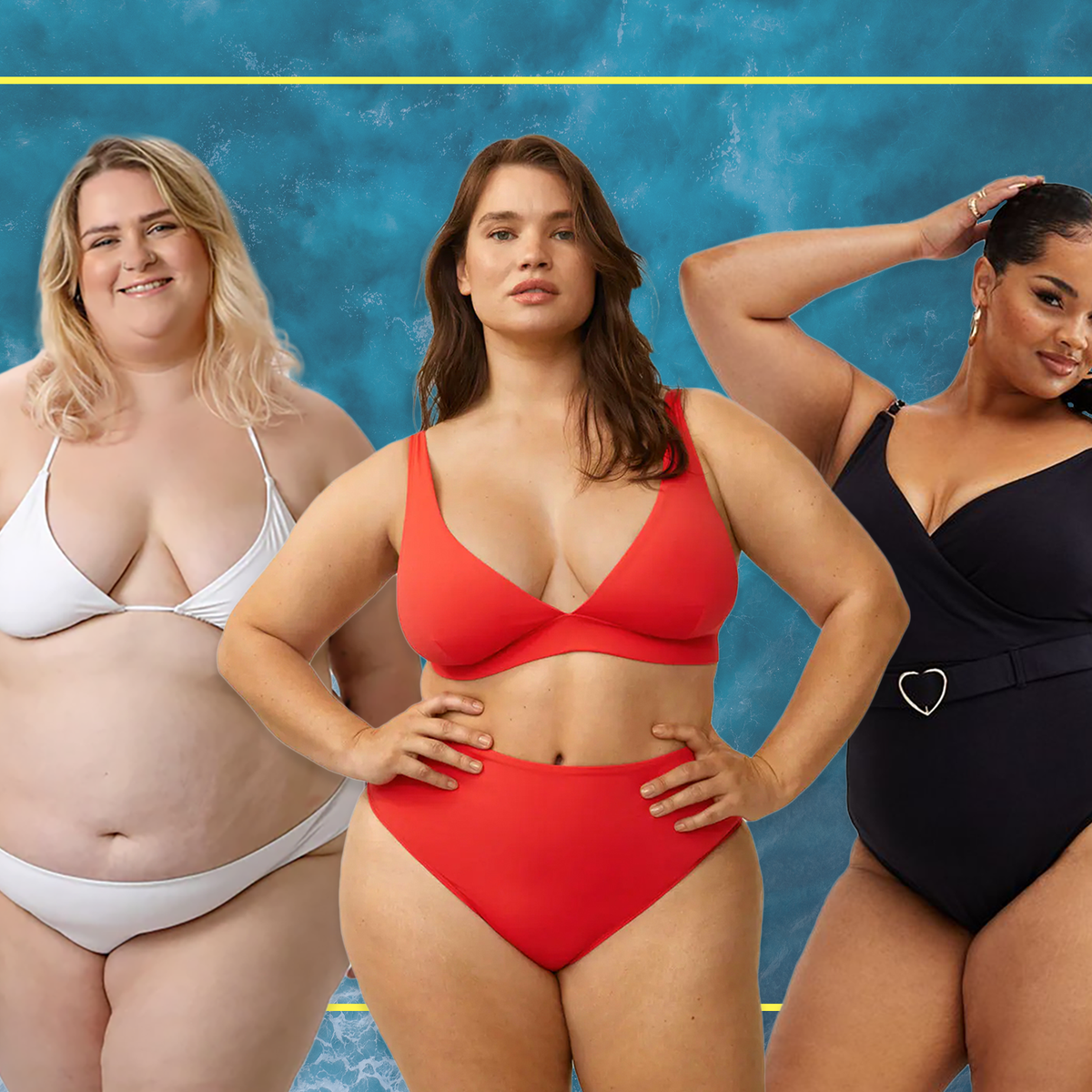 Bathing suits for top full figured women